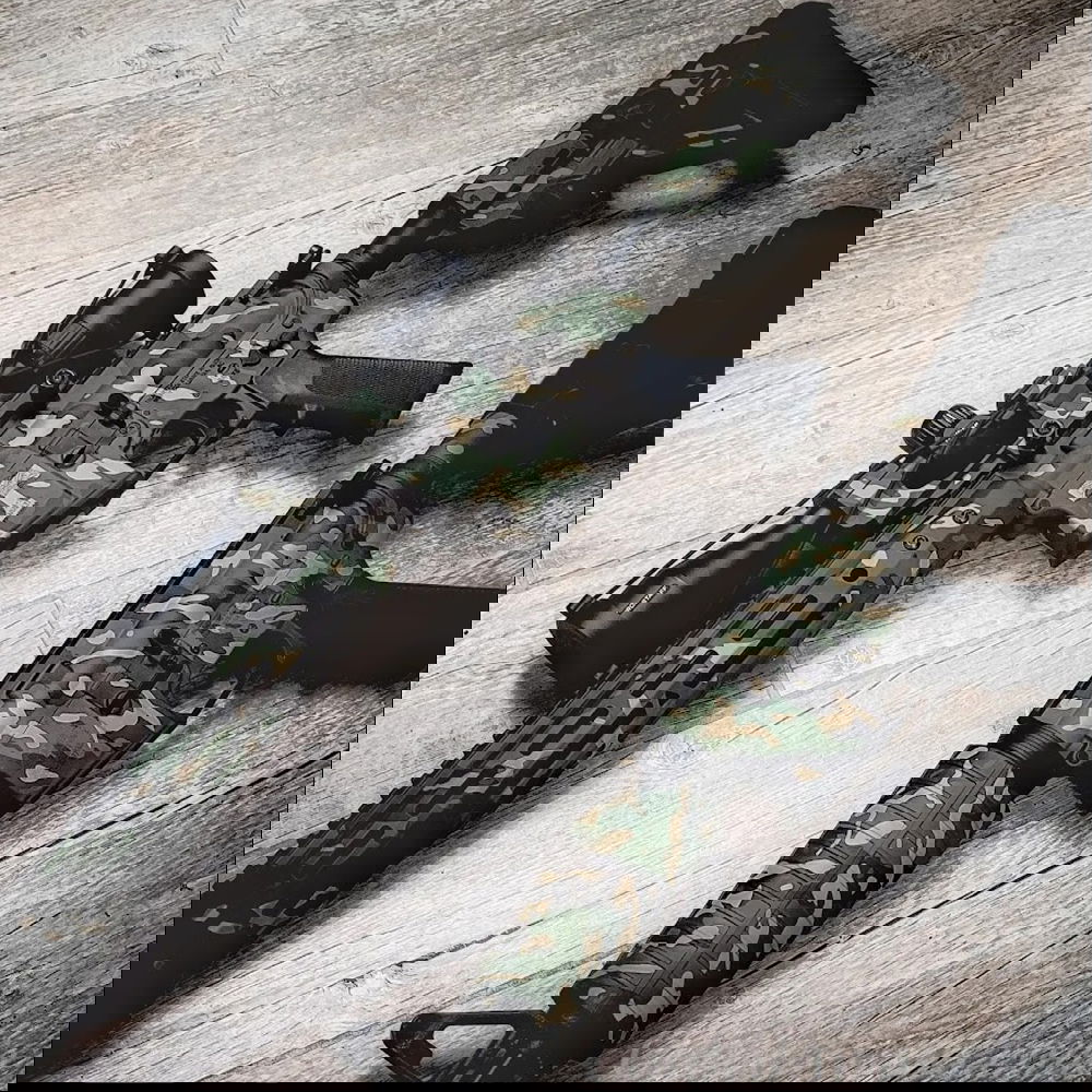 Custom Cerakote Multi Cam Pattern