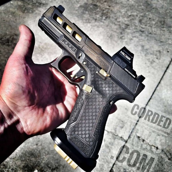 Custom Laser, Cerakote & Optic Cut