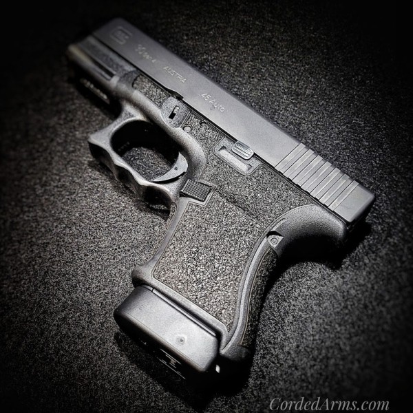 Grippe Stipple on Glock 30