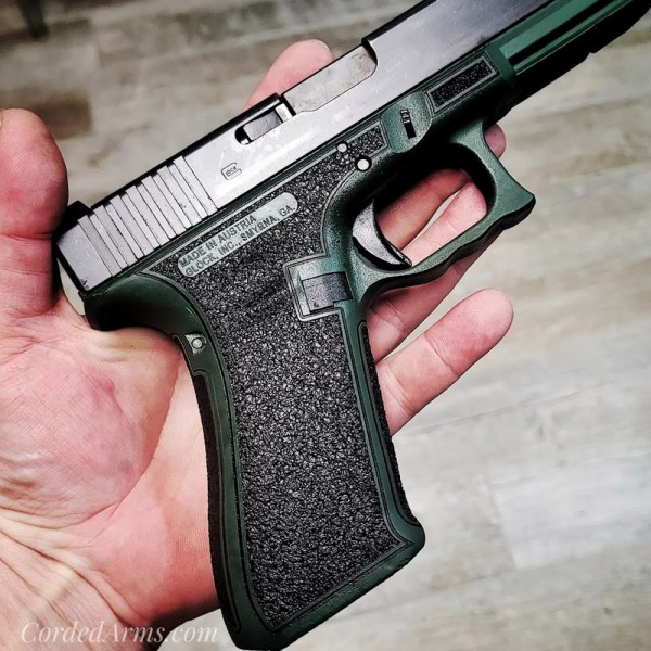 Custom Glock 40 w/ Laser Stippling & Cerakoted in Jesse Jame