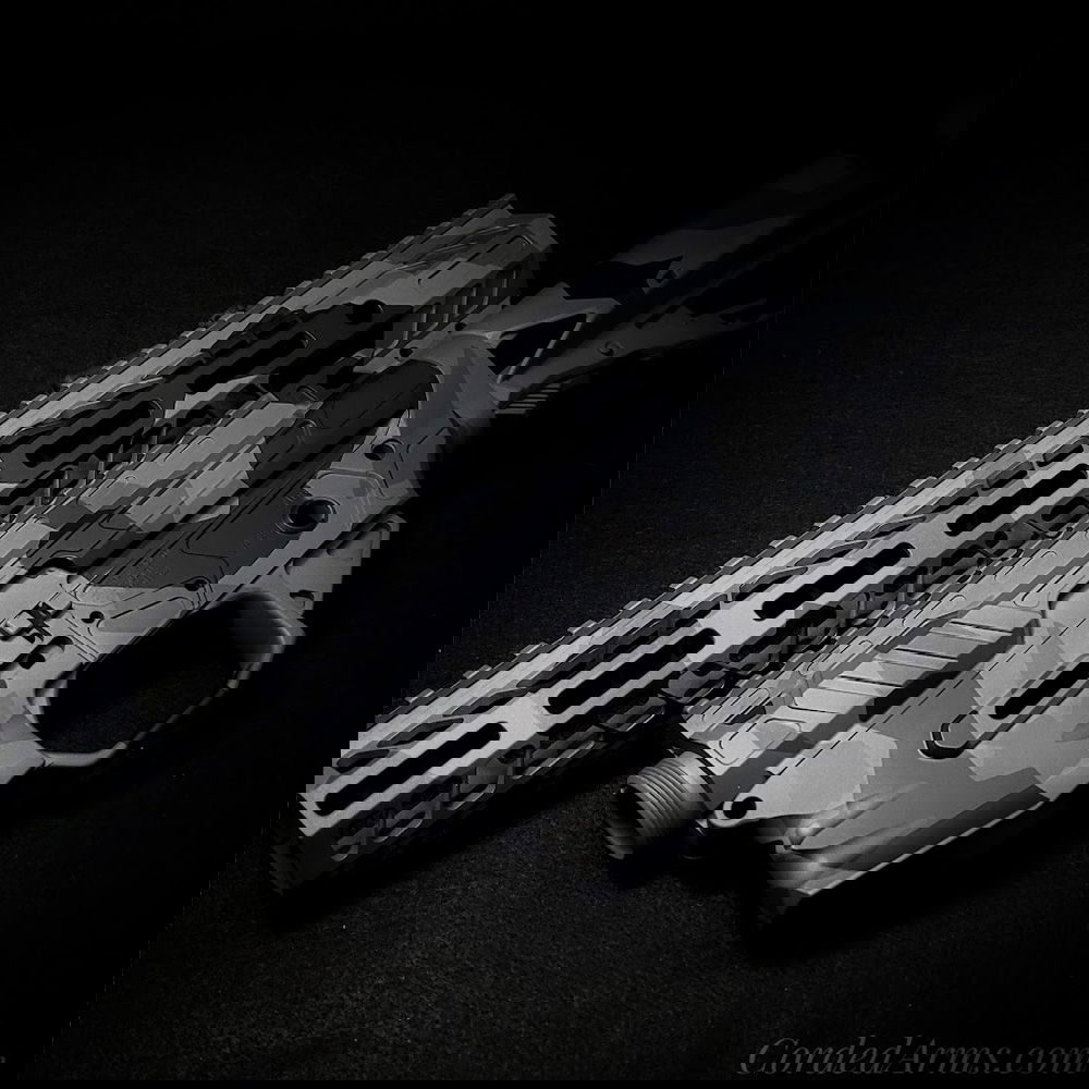 Custom Cerakoted Grey/Black Camo AR