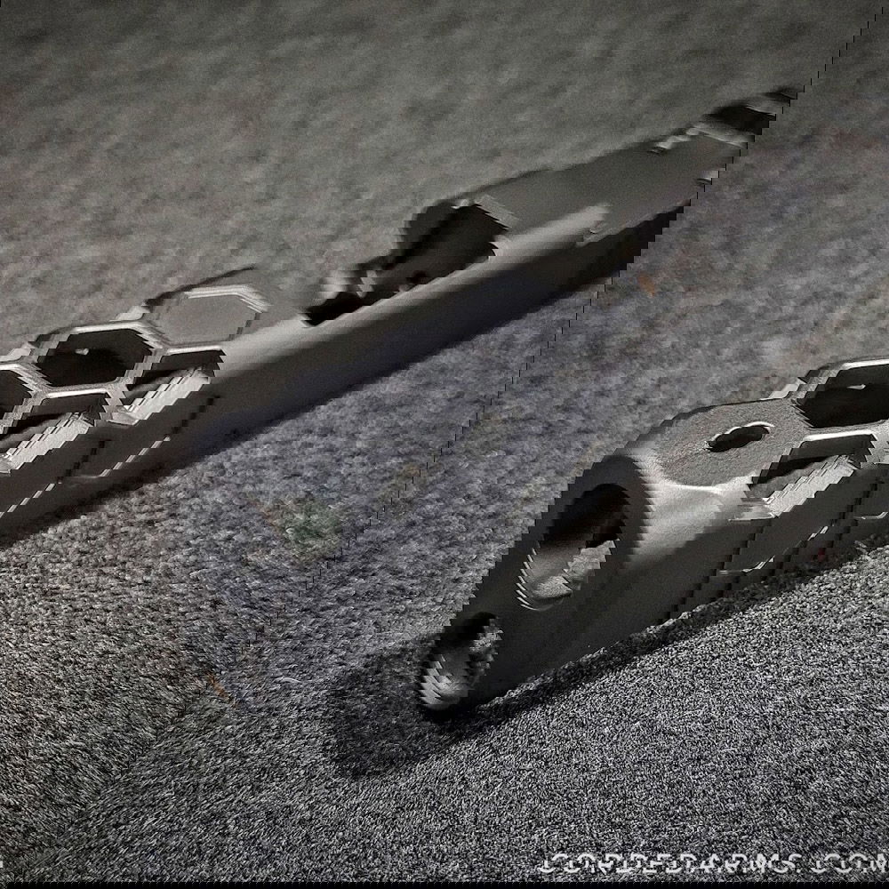 Custom Honycomb CNC Milling on Glock 43x