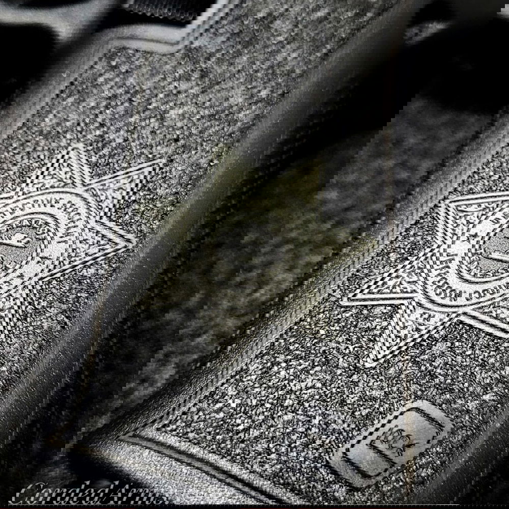 Custom Logo, Laser Stippling and Cerakoted