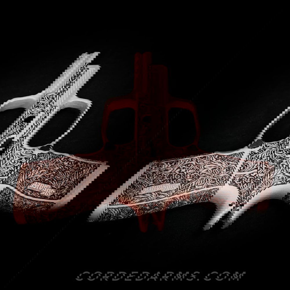 Floral Laser Etched Sig Sauer MACRO & P365xl in Rose Gold