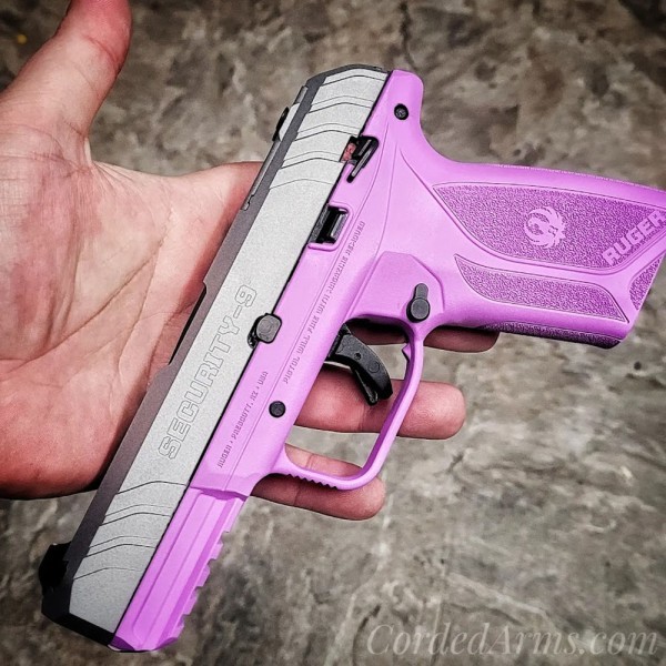 Custom Ruger Cerakoted in Purplexed