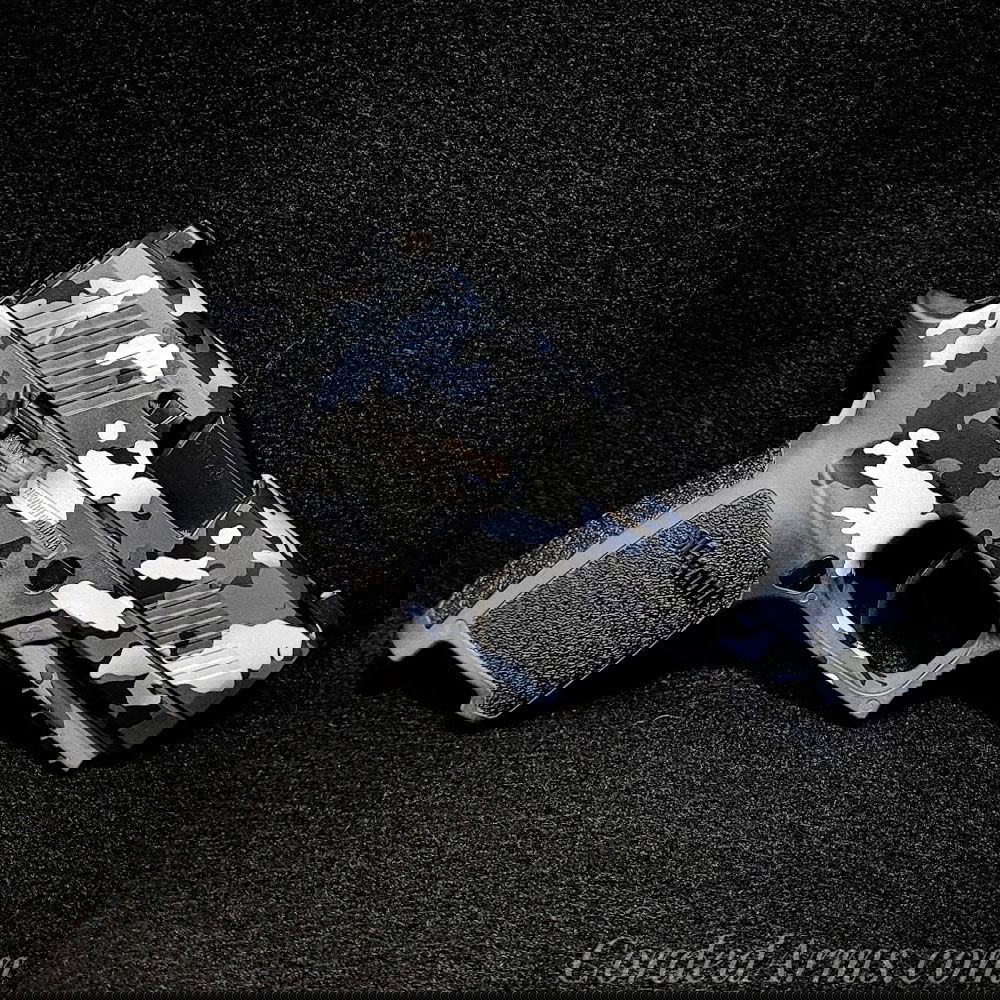 Custom Blue Camo on Sig