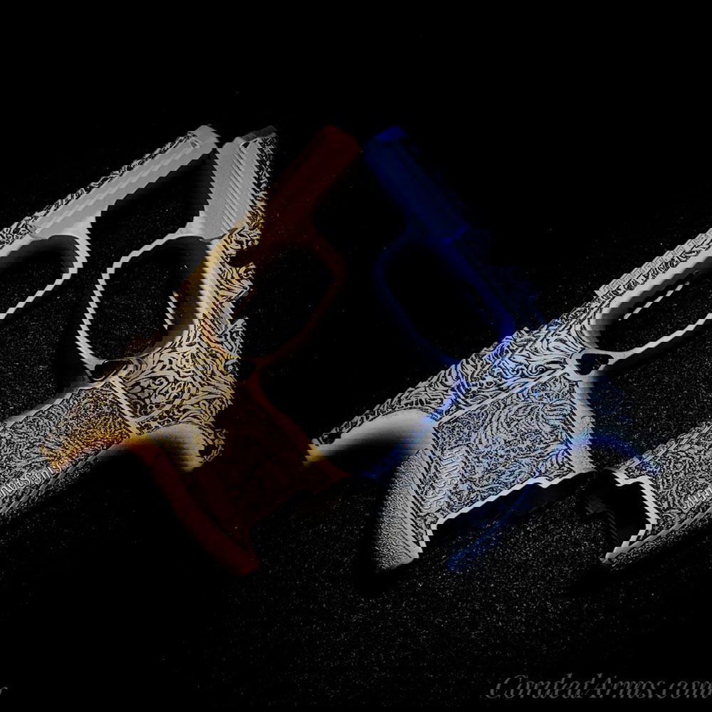 Sig365 Grips Foral /Cerakoted Coca Brn/Northernlights