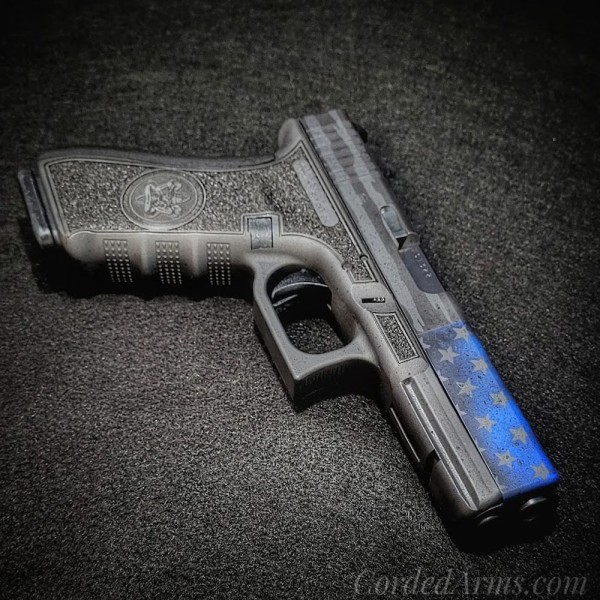 Custom Faded Stars&Stripes w/ Laser Grips