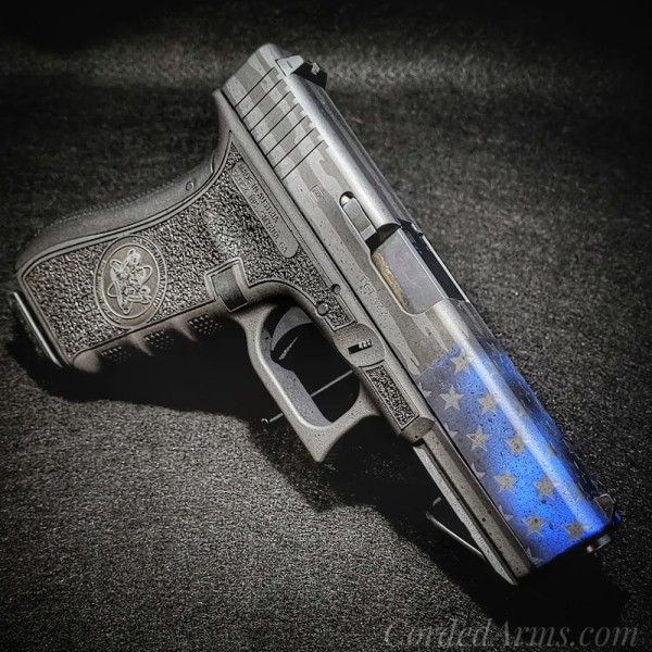 Custom Faded Stars&Stripes w/ Laser Grips