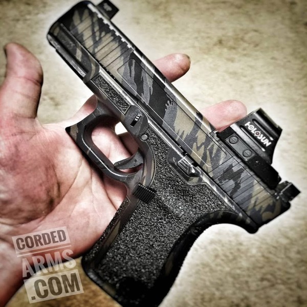 Custom Optic Cut, Cerakote & Lasering