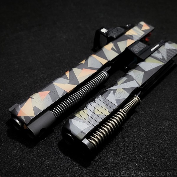 Custom Cerakote Glock Slides
