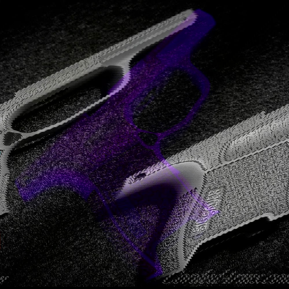 Why Love? SIG SAUER P365 GRIP MODULE Cerakote in Bright Purple