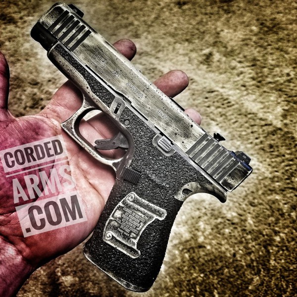 Custom Lasered & Cerakoted Glock