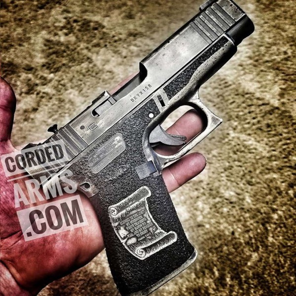 Custom Lasered & Cerakoted Glock