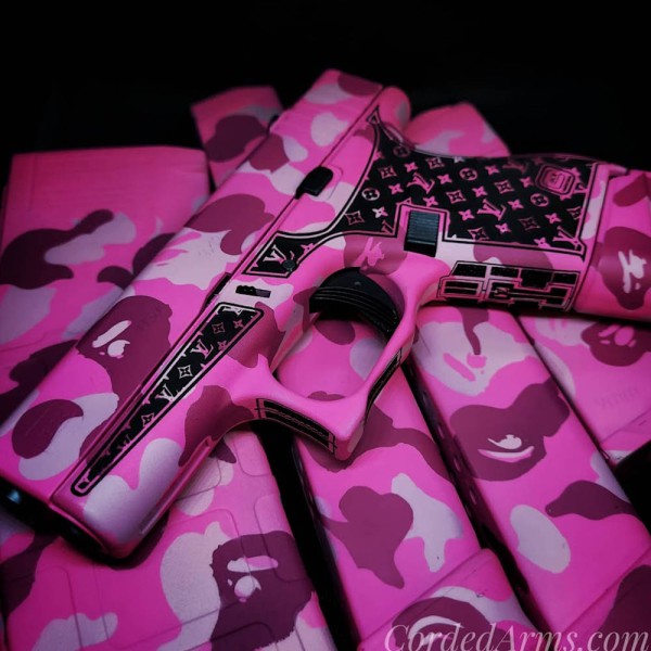 Custom Cerakote and Lasered Grips