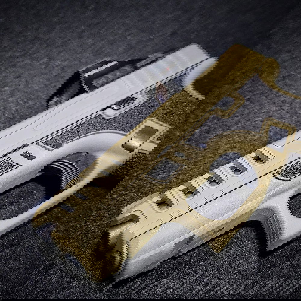 Cerakoted FDE G43x w/ Micro Rocky Top Cut & Grippy Stippling