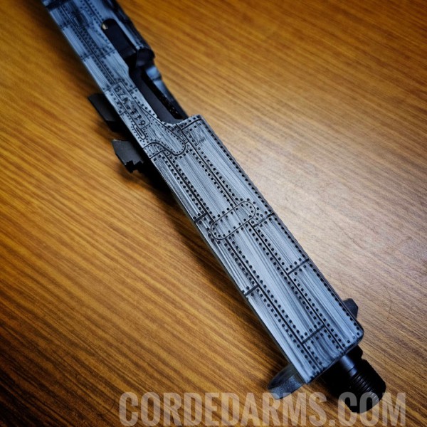 Custom Cerakote & Laser Engraved Glock Slide