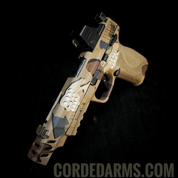 S & W M&P 2.0 with Custom Cerakote Camo