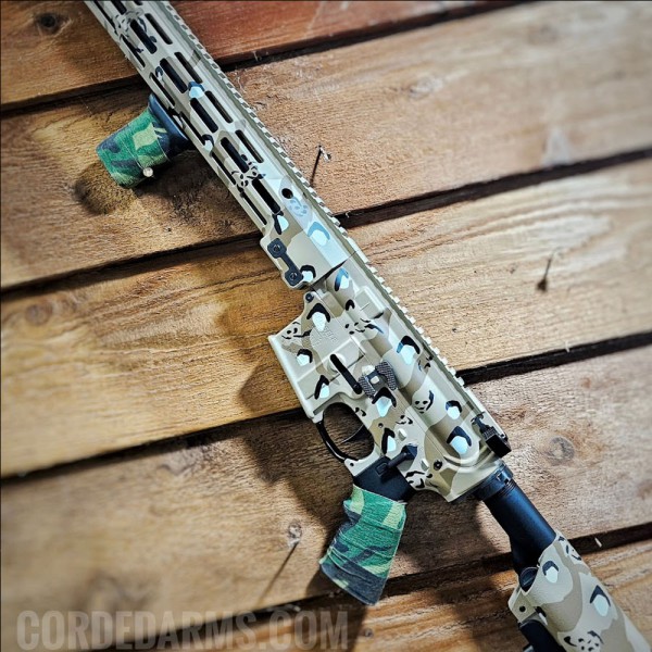 Custom Desert BDU Camo on a Geissle