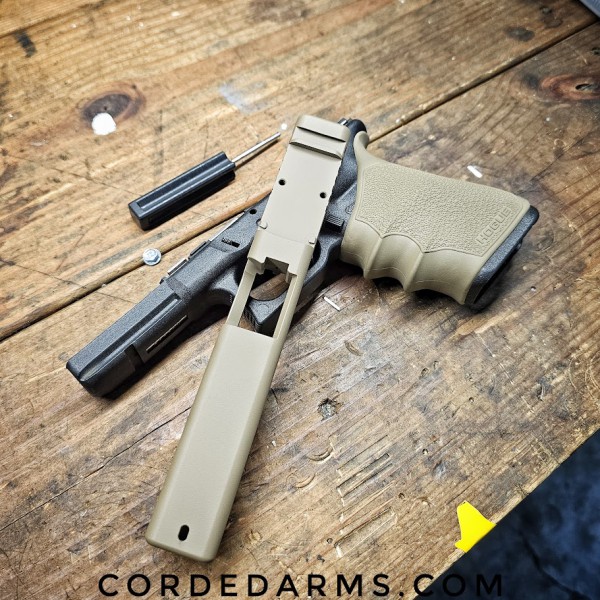 Custom Cerakote Glock FDE