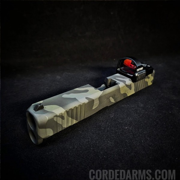 Custom Cerakote Camo W/ Optic cut