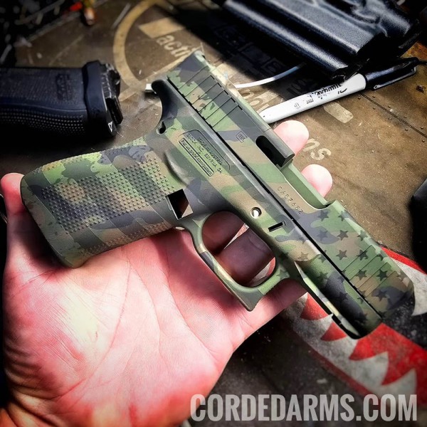 Custom American/Rebel Flag Build....American side