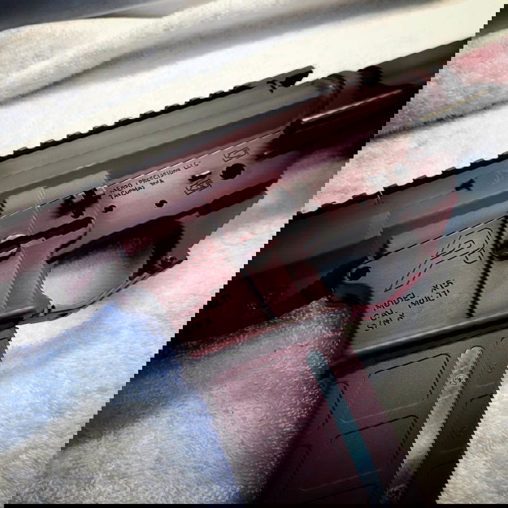 Custom Battleworn Black Cherry Cerakote Build