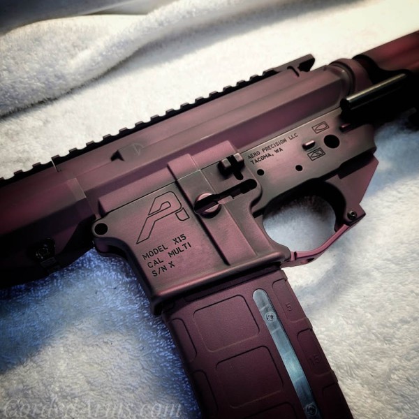Custom Battleworn Black Cherry Cerakote Build