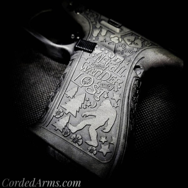 Custom Lasered Grips & Cerakote