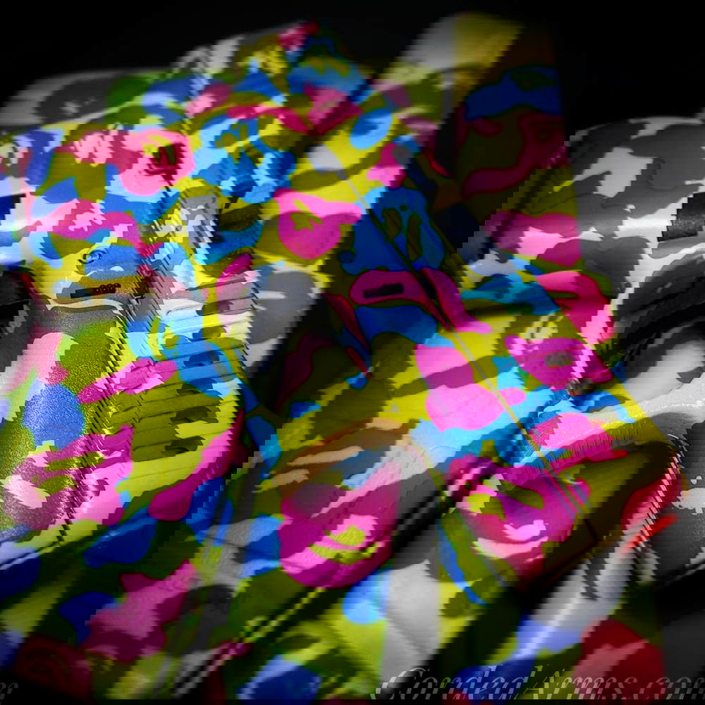Custom Cerakote Yellow, Pink & Blue Camo