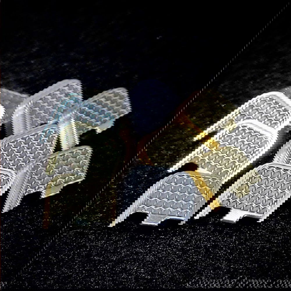 Honey Comb Laser Engraved Glock Slide Plate