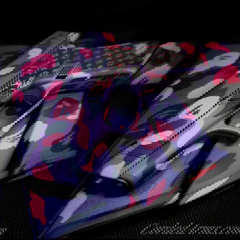 Custom Cerakoted Pink, Purple & Black Camo