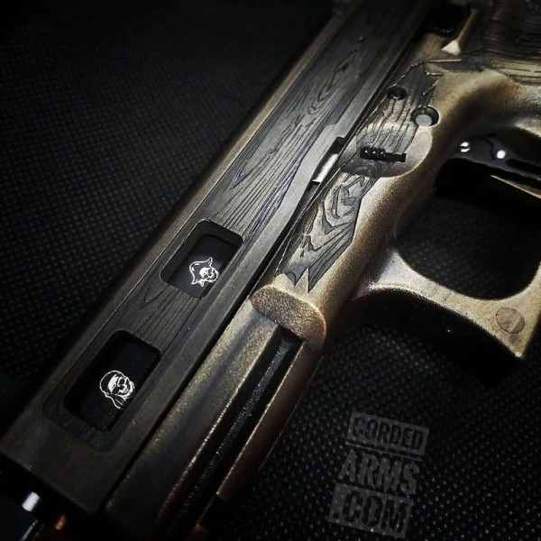 Custom Pirate's Cove Build, Lasered Engraved Wood Grain & Ce