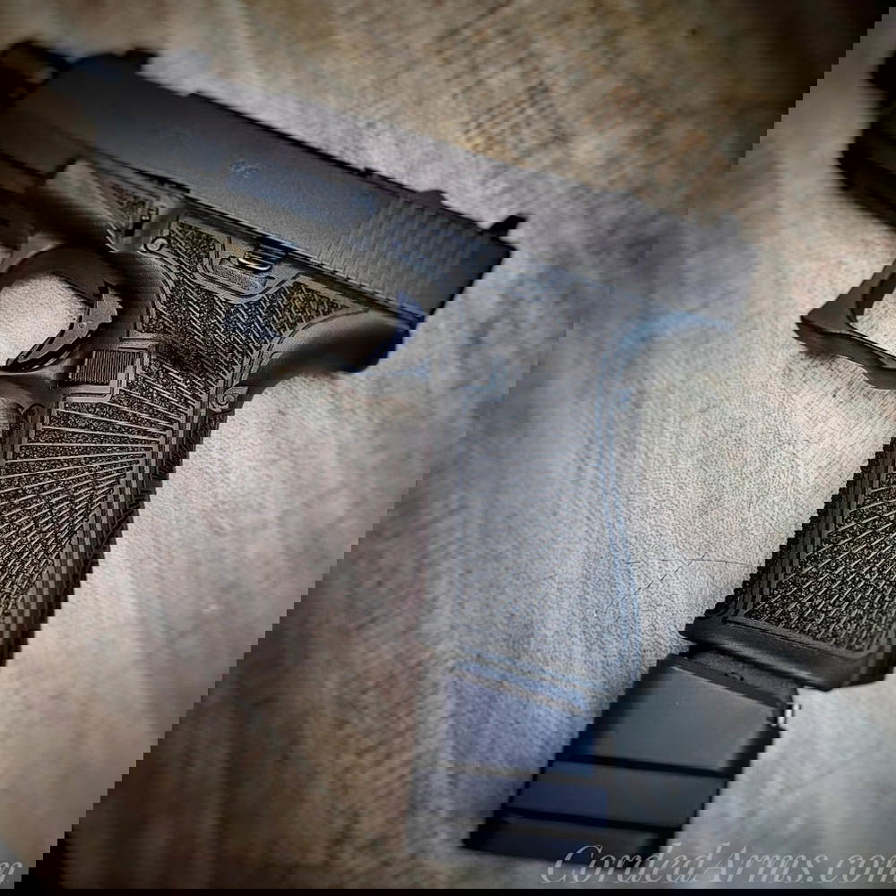 Custom Cerakote and Laser Stippling