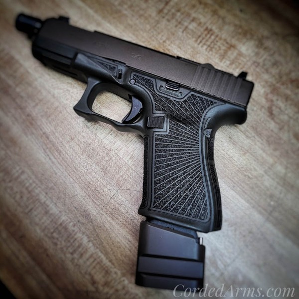 Custom Cerakote and Laser Stippling