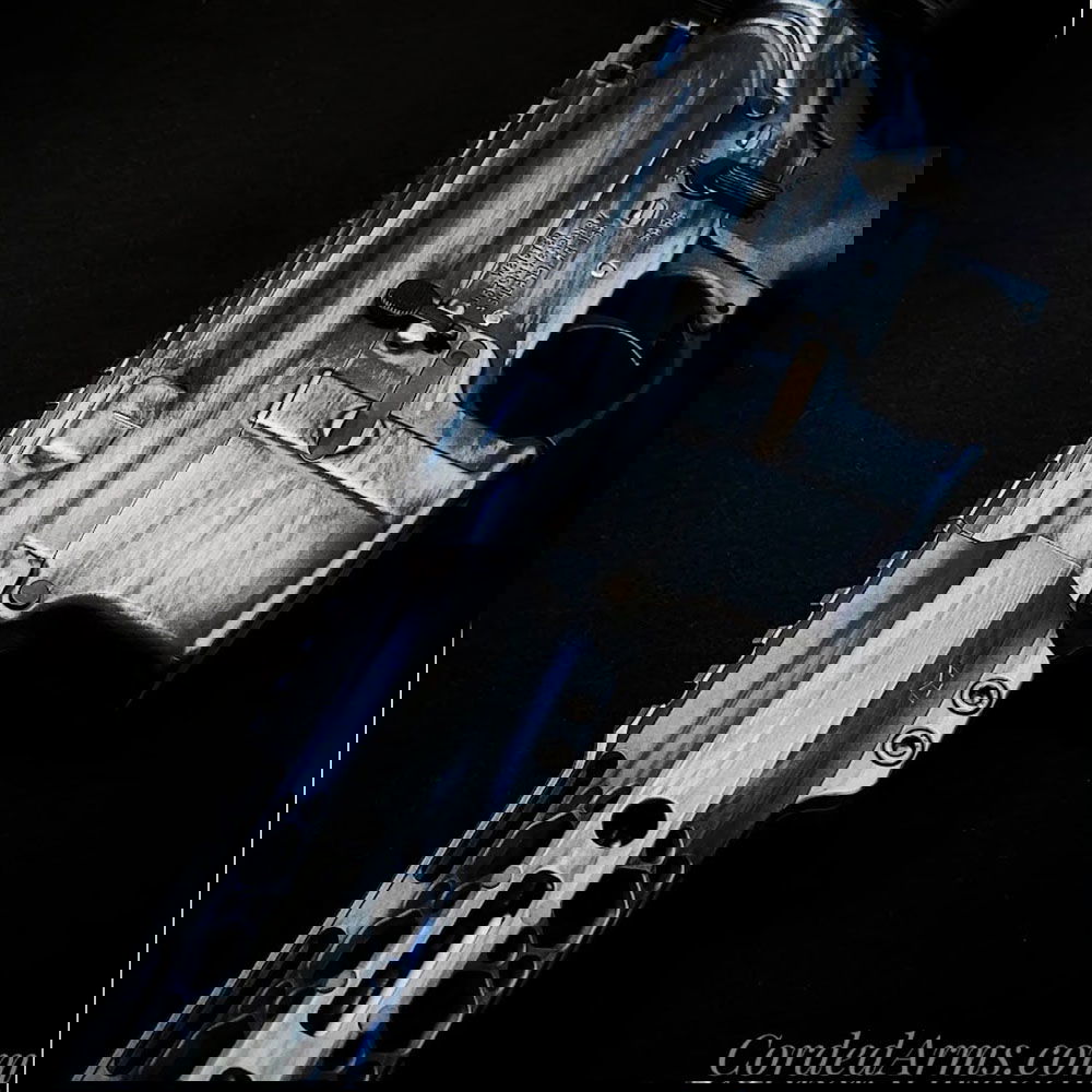 Custom Dustcvr & Cerakoted in Blue Titanium Battleworn