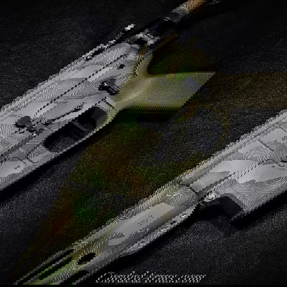 Custom Cerakoted Camo w/ Laser Topo