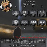 2A Series Custom Laser Engraved Glock SlidePlates