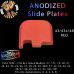 Anodized Glock Slide Plate