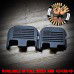 Blacked Out Flag Laser Engraved Glock Slide Plate 