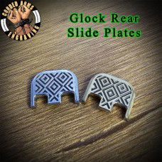 Deco Laser Engraved Glock Slide Plate 