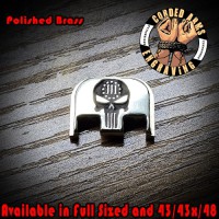 Punisher 3% Laser Engraved Glock Slide Plate 