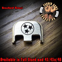 Tennessee TriStar Laser Engraved Glock Slide Plate 