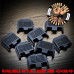 Blacked Out Flag Laser Engraved Glock Slide Plate 