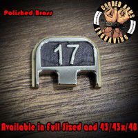 17 Laser Engraved Glock Slide Plate 