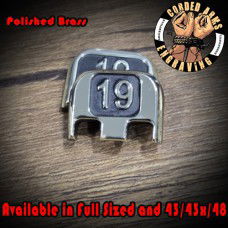 19 Laser Engraved Glock Slide Plate 