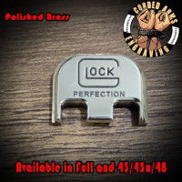 GLOCK Perfection Laser Engraved Glock Slide Plate 