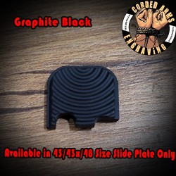 Ripplies CNC Milled Glock Slide Plate 