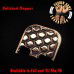 Honey Comb Copper CNC Milled Glock Slide Plate 