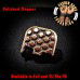 Honey Comb Copper CNC Milled Glock Slide Plate 